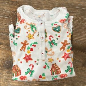 Roller Rabbit Christmas Pajamas kids size 10